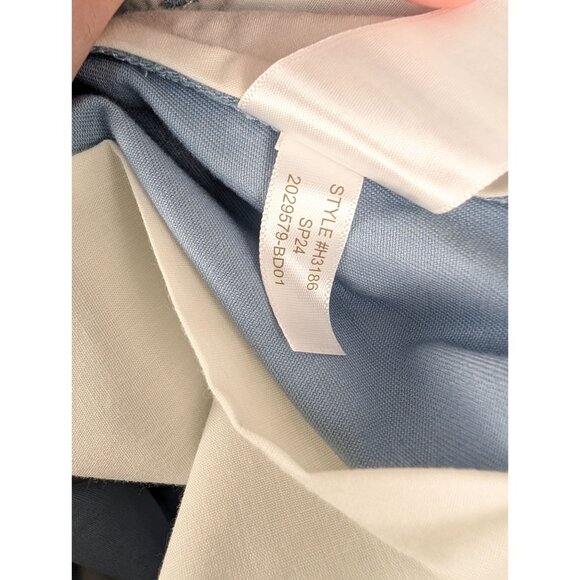 J.Crew Pants Mens 32x34 Light Blue Straight Fit Chino - Picture 4 of 5